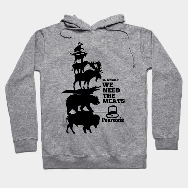 We NEED the Meats Hoodie by Artisticmess